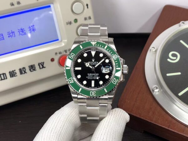 VSF Rolex Submariner 126610LV 904L Case Green Ceramic Bezel Clone 3235 Movement with Box