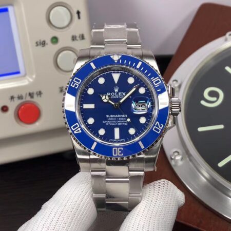 VSF Rolex Submariner 116619LB 904L Case Blue Ceramic Bezel 3135 Movement with Box