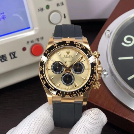 Clean Factory Rolex Daytona 126518 Yellow Gold Case 4131 Movement with Original Rolex Box