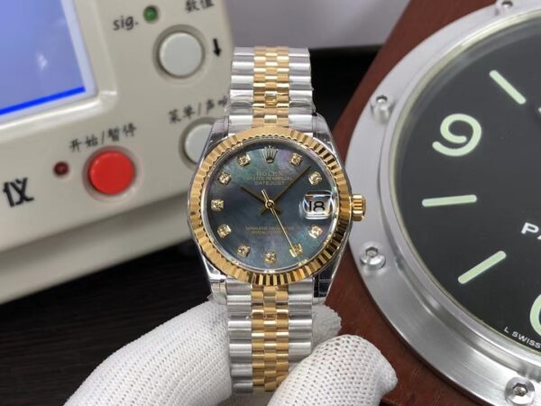 TWF Rolex Datejust 31mm Two Tone MOP Dial 2236 Movement with Original Rolex Box