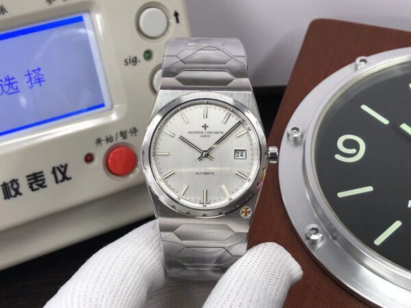 V9F Vacheron Constantin Historiques 222 Stainless Steel Case Silver Dial Miyota 9015 Movement with Original VC Box