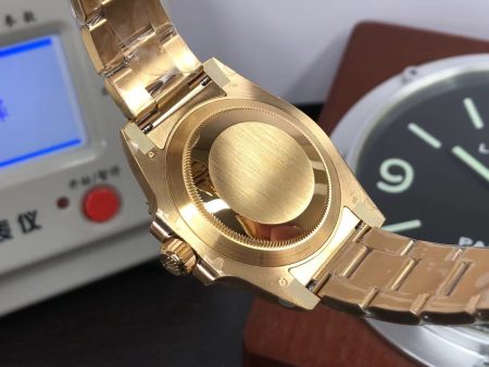 VS Factory Rolex Submariner Full Yellow Gold Black Dial DD3135 with Original Rolex Box - Image 8
