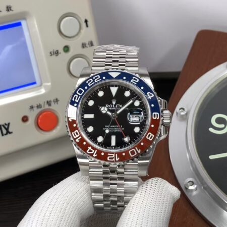 Super Clone Rolex GMT-Master II 126710BLRO Pepsi Jubilee Dandong 3285 Movement with Original Box