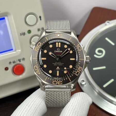 Omega Seamaster 007 No Time to Die Titanium Case Titanium Bracelet with Original Omega Box