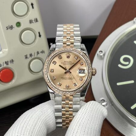 TWF Rolex Datejust 31mm m278381rbr-0024 Rose Gold Clone 2236 Movement with Original Rolex Box
