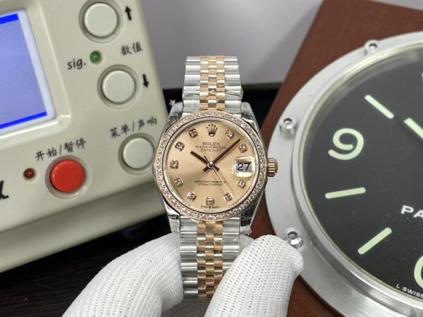 TWF Rolex Datejust 31mm m278381rbr-0024 Rose Gold Clone 2236 Movement with Original Rolex Box