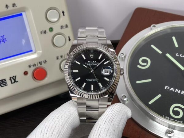 CF Rolex Datejust II 41mm m126334-0017 Black Dial SH3235 Movement with Original Rolex Box