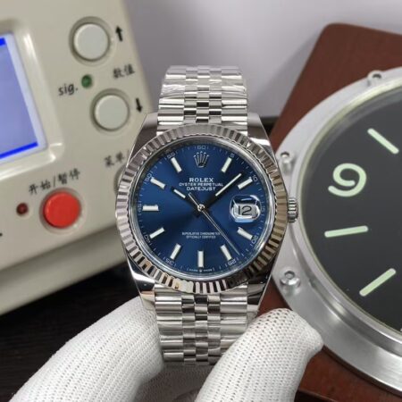 CF Rolex Datejust II 41mm m126334-0002 Blue Dial SH3235 Movement with Original Rolex Box