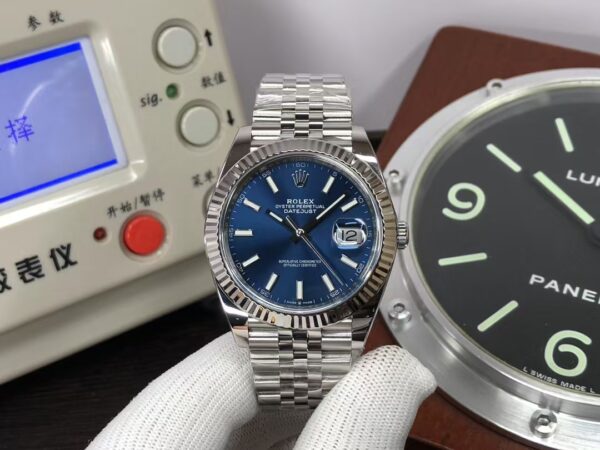 CF Rolex Datejust II 41mm m126334-0002 Blue Dial SH3235 Movement with Original Rolex Box