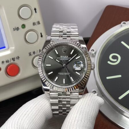 CF Rolex Datejust II 41mm Grey Dial SH3235 Movement Jubilee with Original Rolex Box