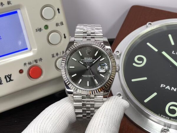 CF Rolex Datejust II 41mm Grey Dial SH3235 Movement Jubilee with Original Rolex Box