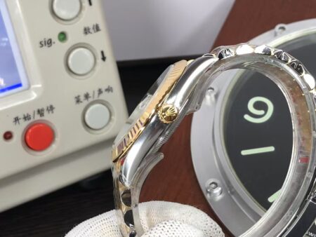 CF Rolex Datejust II 41mm m126333-0020 Two Tone Green Rome Markers with Original Rolex Box - Image 7