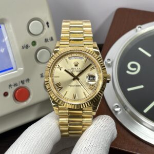 CBDF Rolex Day-Date 40mm Yellow Gold Super Clone 3255 Movement with Original Rolex Box