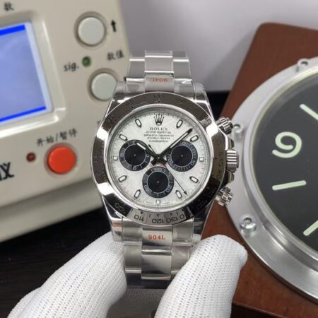 N6F Rolex Daytona m116509-0073 904L Stainless Steel Case Meteorite Dial with Original Rolex Box