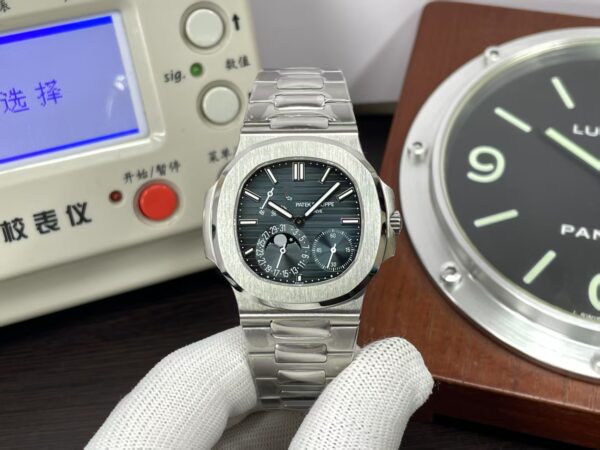 Replica Patek Philippe Moon Phase 5712 with SW Dial
