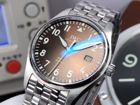IWC Mark XVIII Antoine de Saint Exupery IW327003 Brown Dial with Clone 35111 Movement - Image 5