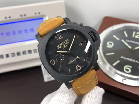 Premium Replica Panerai PAM 441 Luminor 3 Days GMT Ceramica with Super Clone P.9001 Movement - Image 2