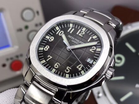 Patek Philippe Aquanaut 5167A Stainless Steel Case Grey Dial Steel Bracelet with Super Clone 324 Movement - Image 3