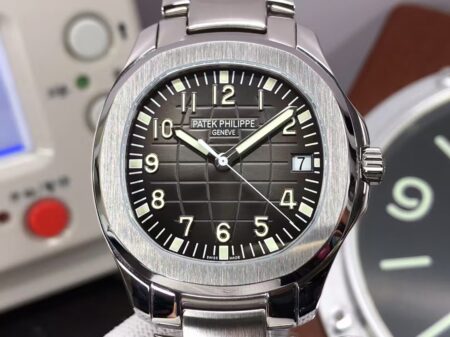 Patek Philippe Aquanaut 5167A Stainless Steel Case Grey Dial Steel Bracelet with Super Clone 324 Movement - Image 5