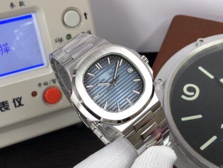 Patek Philippe Nautilus 5711 Stainless Steel Case Blue/Grey Dial Super Clone 330 Movement - Image 4
