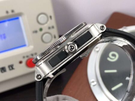 Bell Ross Instruments BR03-94 Chrono BR-Cal.301 Movement Black Dial Black Rubber Band - Image 7