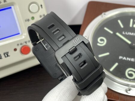Bell Ross BR03 Astro Black Ceramic Case Blue Goldstone Dial with Clone BR-CAL.327 Movement - Image 10