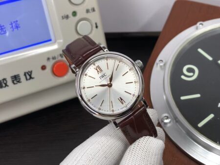 IWC Portofino 34mm IW357403 Silver Dial with Clone 35100 Movement - Image 2