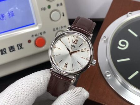 IWC Portofino 34mm IW357403 Silver Dial with Clone 35100 Movement - Image 3