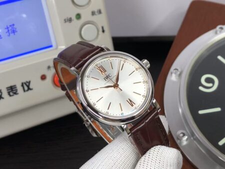 IWC Portofino 34mm IW357403 Silver Dial with Clone 35100 Movement - Image 4