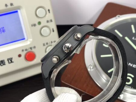 IWC Top Gun IW389101 Ceramic Case Black Dial Black Nylon Band with Clone 69380 Movement - Image 7