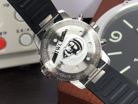 IWC AquaTimer Chrono Expedition Jacques-Yves Cousteau Blue Dial with Clone 79320 Movement - Image 7