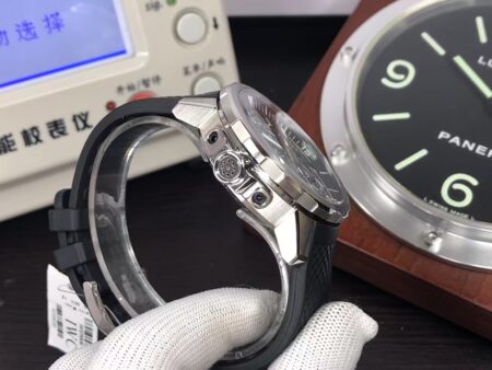 IWC AquaTimer IW379506 Stainless Steel Case Grey Dial Black Rubber Band with Clone 79320 Movement - Image 6