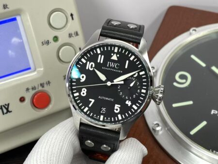 IWC Big Pilot IW500912 Stainless Steel Case Black Dial Clone 51111 Movement - Image 3