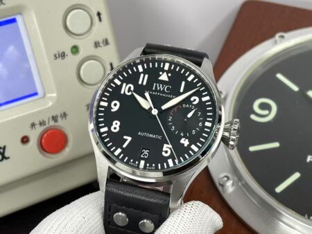 IWC Big Pilot IW500912 Stainless Steel Case Black Dial Clone 51111 Movement - Image 4