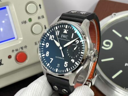IWC Big Pilot IW500912 Stainless Steel Case Black Dial Clone 51111 Movement - Image 5