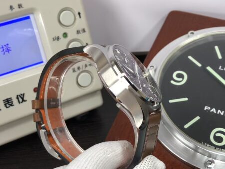 IWC Pilot Chrono IW377713 Brown Dial Brown Leather Strap Clone 79320 Movement - Image 7