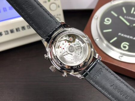 IWC Portuguese IW371615 Stainless Steel Case Gren Dial with Black Leather Strap - Image 8