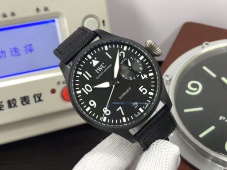 IWC Top Gun IW502001 Ceramic Case Black Dial with clone 51111 Movement - Image 2