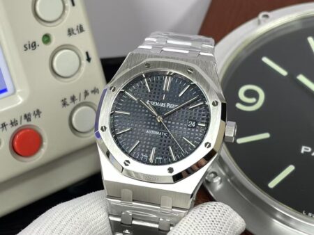 APSF Audemars Piguet Royal Oak 41mm 15400 Blue Dial with Super 3120 Movement - Image 4