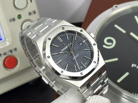 APSF Audemars Piguet Royal Oak 41mm 15400 Blue Dial with Super 3120 Movement - Image 5