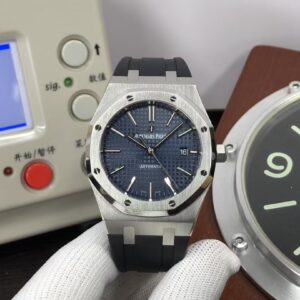 Replica Audemars Piguet 15400 Blue Rubber
