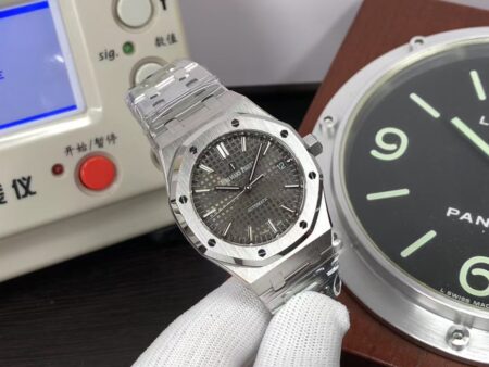 APSF Audemars Piguet Royal Oak 37mm 15450 Gray Dial with Super 3120 Movement - Image 2