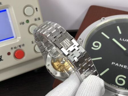 APSF Audemars Piguet Royal Oak 37mm 15450 Gray Dial with Super 3120 Movement - Image 9