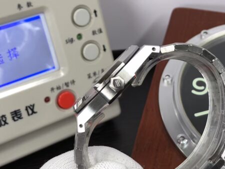APSF Audemars Piguet Royal Oak 15500 Blue Dial with Super Clone 4302 Movement - Image 7