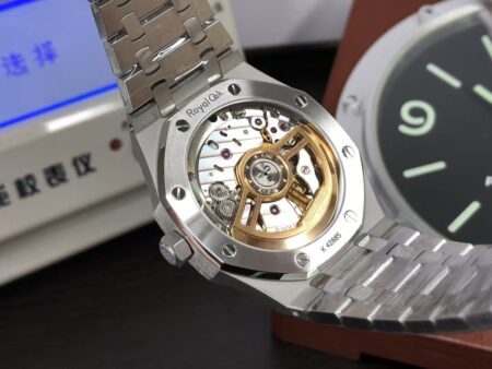 APSF Audemars Piguet Royal Oak 15500 Blue Dial with Super Clone 4302 Movement - Image 8