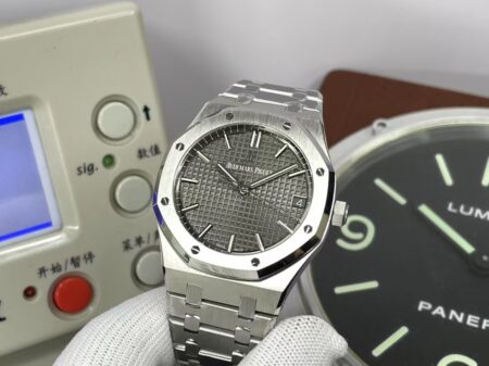 APSF Audemars Piguet Royal Oak 15500 Gray Dial with Super 4302 Movement - Image 5