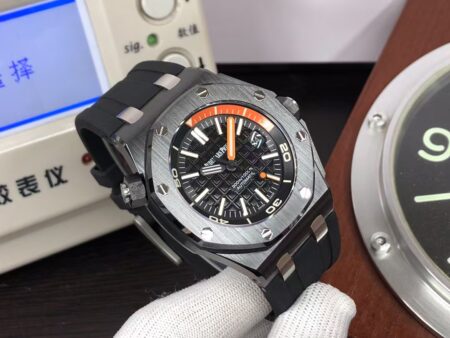APSF Audemars Piguet Royal Oak Offshore Diver 15707 Black Ceramic with Super 3120 Movement - Image 4