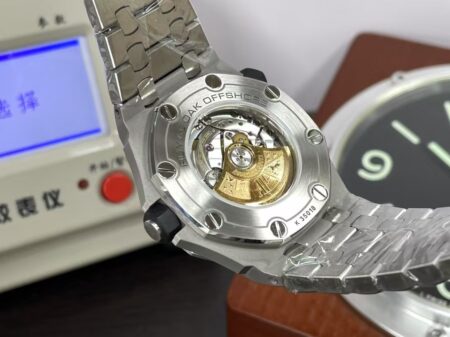 APSF Audemars Piguet Royal Oak Offshore Diver 15710 Black Dial Steel Bracelet with Super 3120 Movement - Image 8