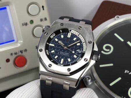 APSF Audemars Piguet Royal Oak Offshore Diver 15720 Blue Dial with Super 4308 Movement - Image 5