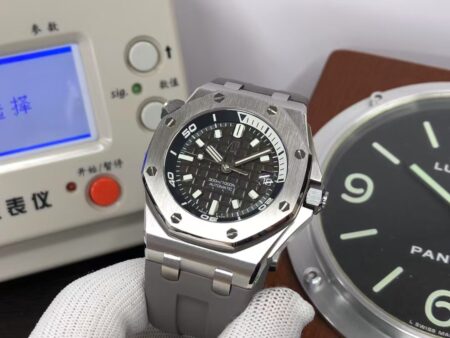 APSF Audemars Piguet Royal Oak Offshore Diver 15720 Gray Dial with Super 4308 Movement - Image 5